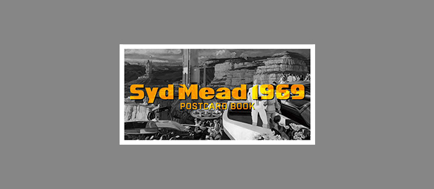 SYD MEAD 1969 POSTCARD BOOK (18 POSTCARDS)